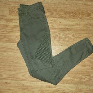 Arizona Green Skinny Jeans